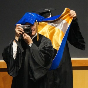 The Perfesser (Photo by Ira G. Liss)